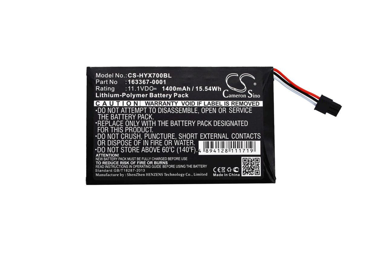 Barcode Scanner Battery For Honeywell Tx700, Tx800 11.1v, 1400mah - 15.54wh Barcode Scanner Cameron Sino Technology Limited