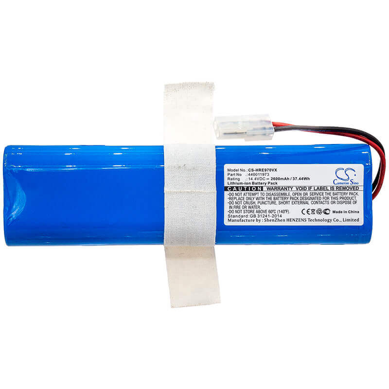Vacuum battery For Hoover, Bh70970, Rogue 970/950 Robot Vacuum 14.4v, 2600mah - 37.44wh Vacuum Cameron Sino Technology Limited