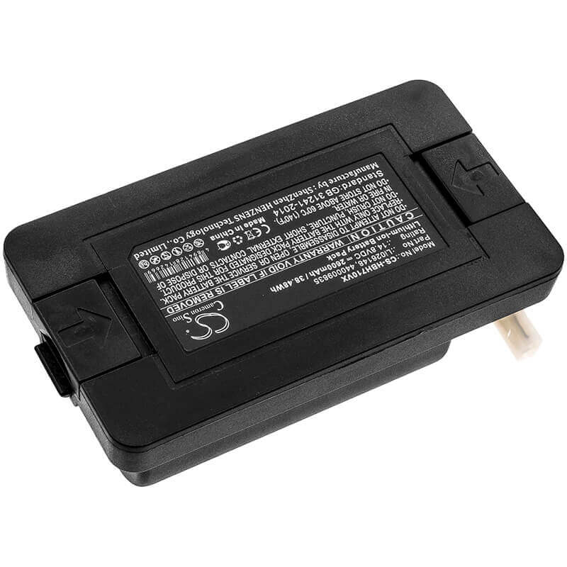 Vacuum battery for Hoover, Bh71000, Quest 1000 14.8v, 2600mah - 38.48wh Vacuum Cameron Sino Technology Limited