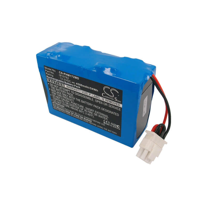 12.0V, Sealed Lead Acid, 4500mAh, Medical battery fits Philips, Hp, B10782, 1722a, 1723a, 54.00Wh Medical Cameron Sino Technology Limited (Medical)