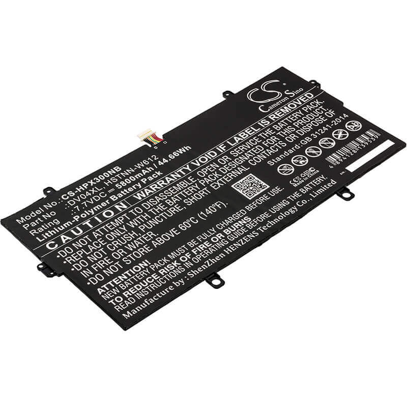 Battery For Hp, 1bh17ea, 1bh18ea, 1bq72lt 7.7v, 5800mah - 44.66wh Notebook, Laptop Cameron Sino Technology Limited
