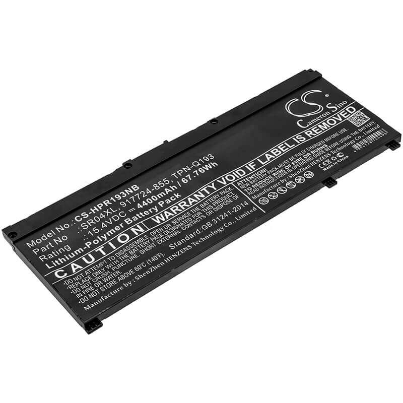 Battery For Hp, 2ef91pa, 2ef92pa 15.4v, 4400mah - 67.76wh Notebook, Laptop Cameron Sino Technology Limited
