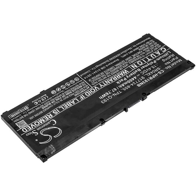 Battery For Hp, 2ef91pa, 2ef92pa 15.4v, 4400mah - 67.76wh Notebook, Laptop Cameron Sino Technology Limited