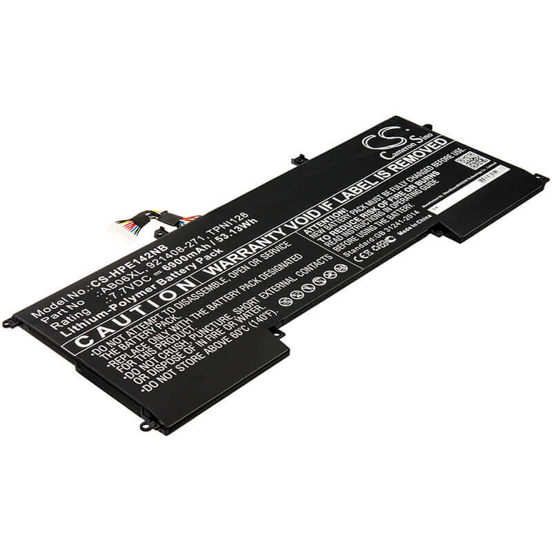 Batterie pour Hp, 2ex78pa, 2ex79pa, 2ex80pa 7.7v, 6900mah - 53.13wh Notebook, Ordinateur portable Cameron Sino Technology Limited