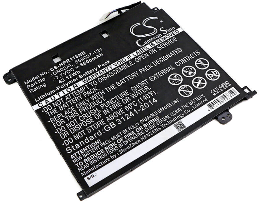 Notebook battery For Hp, Chromebook 11 G5, Chromebook 11-v, 7.7v, 5600mah - 43.12wh Notebook, Laptop Cameron Sino Technology Limited