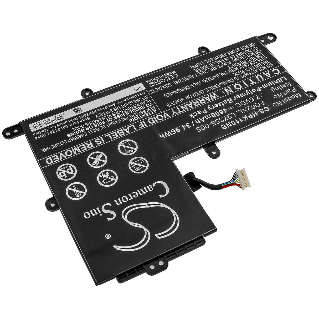 Batterie pour HP, Chromebook 11a, Chromebook 11a-na 7.6v, 4600mah - 34.96wh Notebook, Laptop Cameron Sino Technology Limited