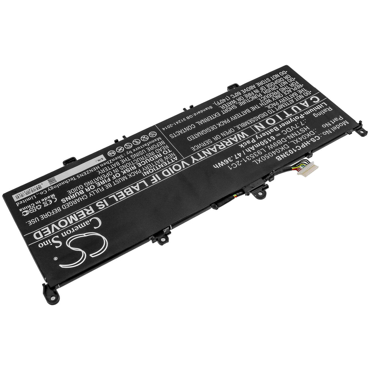 Battery For Hp, Chromebook X360 13c, Elite C1030, Elite C1030 Chromebook 7.7v, 6150mah - 47.36wh Notebook, Laptop Cameron Sino Technology Limited
