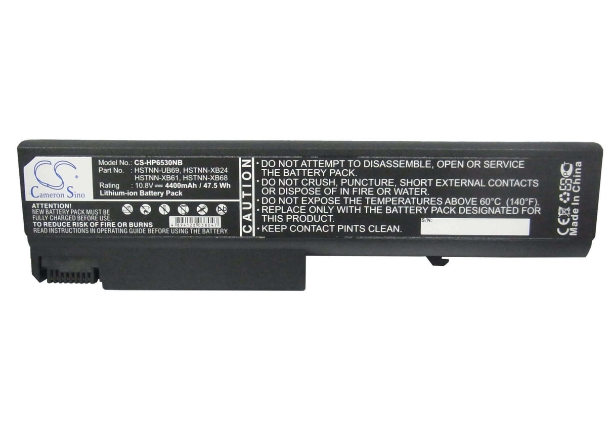 Batterie pour HP, Compaq 6500b, Compaq 6530b, Compaq 6535b 10.8v, 4400mah - 47.52wh Notebook, Laptop Cameron Sino Technology Limited