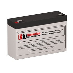 Batterie pour Hp Electro Cardiograf UPS, 1 X 6v, 7ah - 42wh Batteries UPS Gamme CB