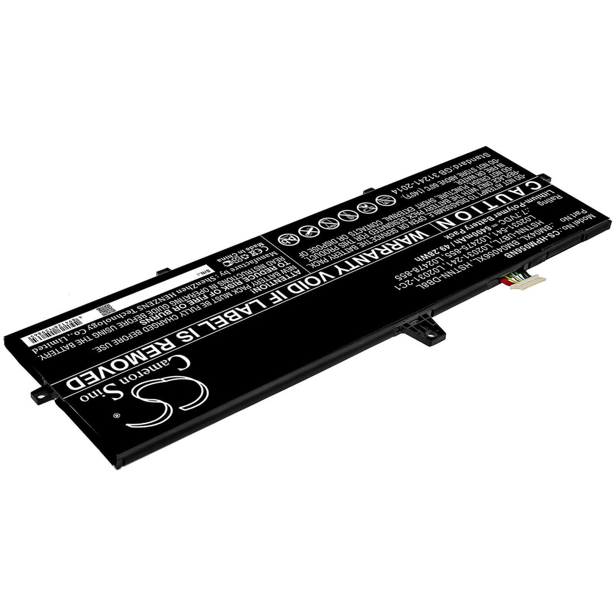 Battery For Hp, Elitebook 1030 X360 G3, Elitebook X360 1030 G3 7.7v, 6400mah - 49.28wh Notebook, Laptop Cameron Sino Technology Limited