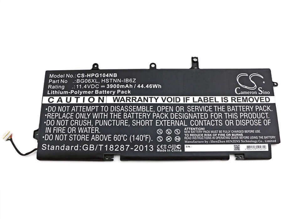 Battery For Hp, Elitebook 1040 G3 11.4v, 3900mah - 44.46wh Notebook, Laptop Cameron Sino Technology Limited