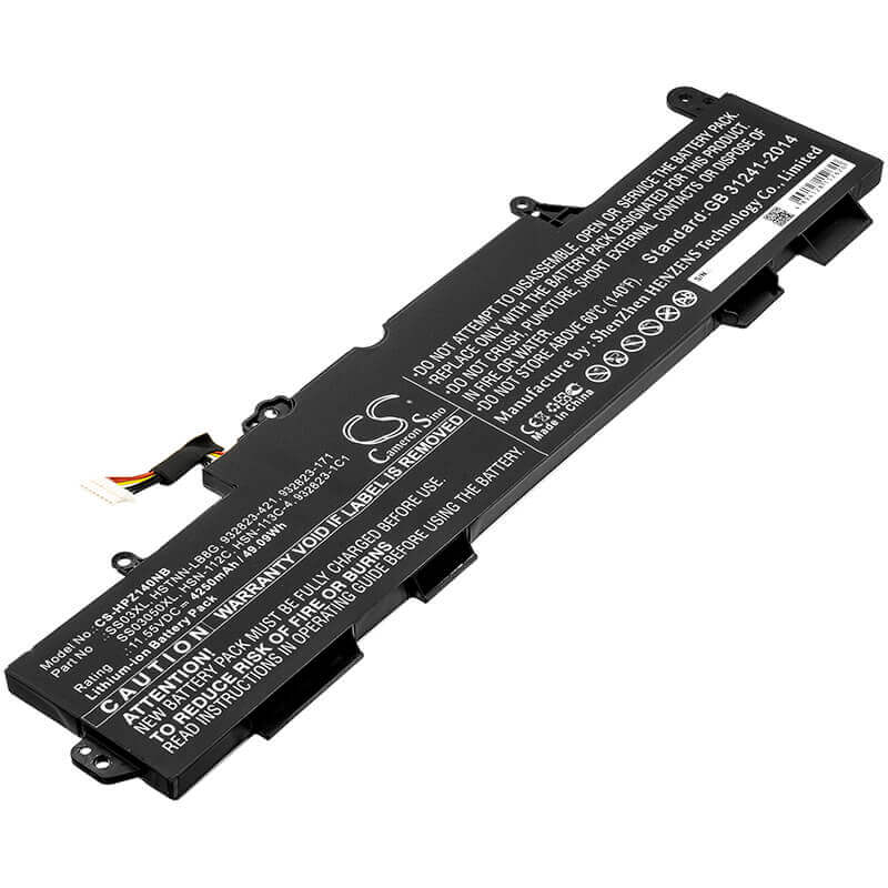 Notebook Battery For Hp, Elitebook 735 G5, Elitebook 735 G5 (3pj63aw), Elitebook 735 G5 (3un62ea) 11.55v, 4250mah - 49.09wh Notebook, Laptop Cameron Sino Technology Limited