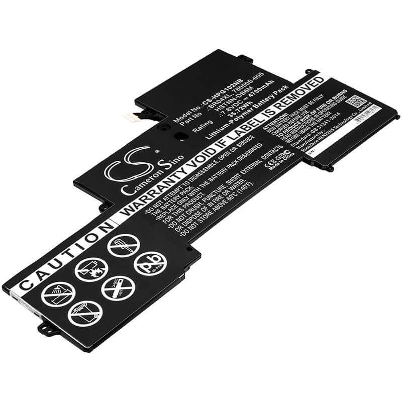 Battery For Hp, Elitebook Folio 1020, Elitebook Folio 1020 G1 7.6v, 4700mah - 35.72wh Notebook, Laptop Cameron Sino Technology Limited