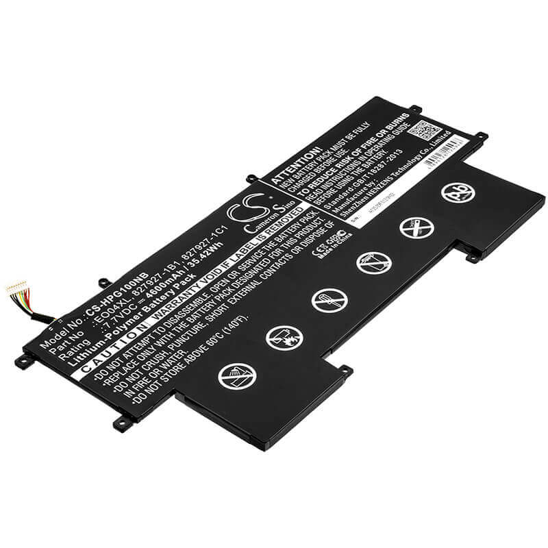 Battery For Hp, Elitebook Folio G1, Elitebook Folio G1 Subnotebook 7.7v, 4600mah - 35.42wh Notebook, Laptop Cameron Sino Technology Limited