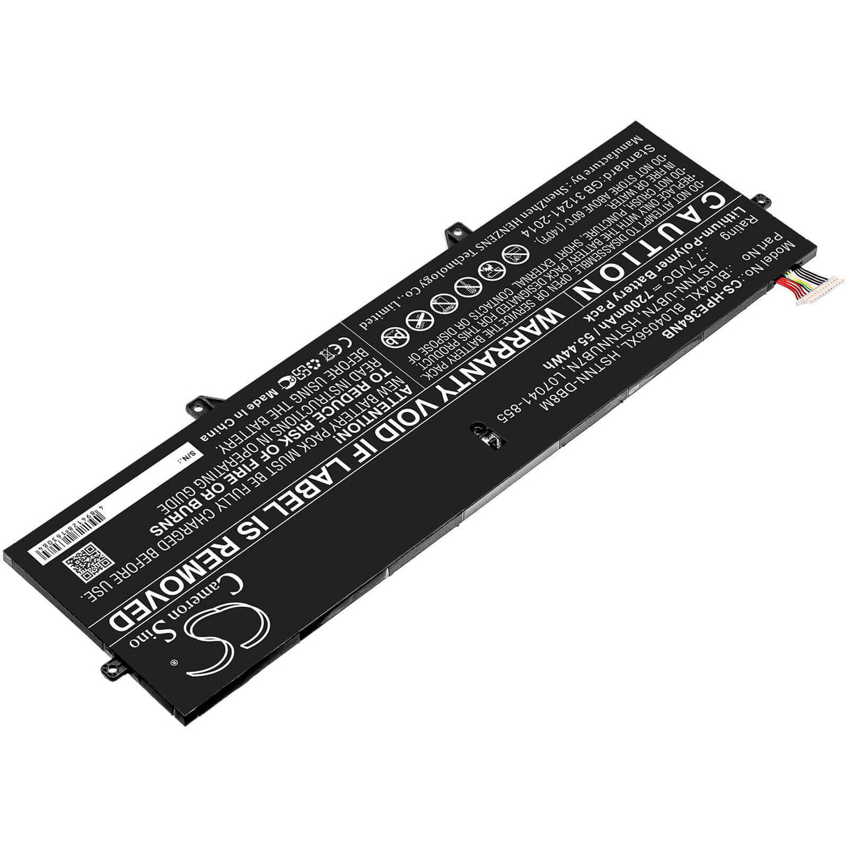 Battery For Hp, Elitebook, X360, 1040 7.7v, 7200mah - 55.44wh Notebook, Laptop Cameron Sino Technology Limited