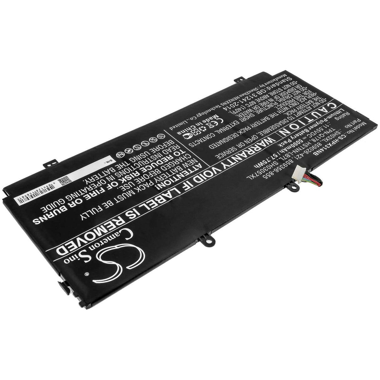 Battery For Hp, Envy 13-ab063, Envy 13-ab068, Envy 13-ab073 11.55v, 5000mah - 57.75wh Notebook, Laptop Cameron Sino Technology Limited