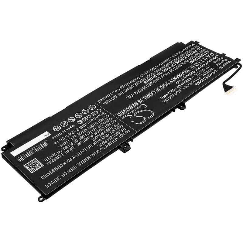 Batterie Pour Hp, Envy 13-ad000, Envy 13-ad001no, Envy 13-ad001tx 11.55v, 4350mah - 50.24wh Notebook, Ordinateur Portable Cameron Sino Technology Limited