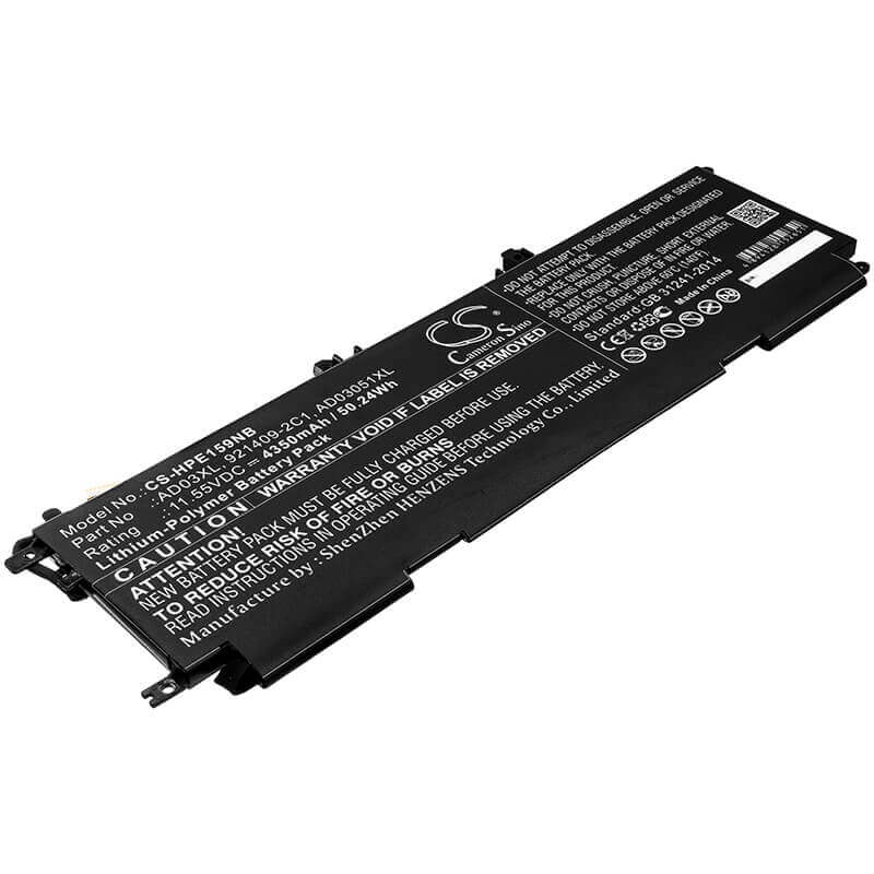 Batterie Pour Hp, Envy 13-ad000, Envy 13-ad001no, Envy 13-ad001tx 11.55v, 4350mah - 50.24wh Notebook, Ordinateur Portable Cameron Sino Technology Limited