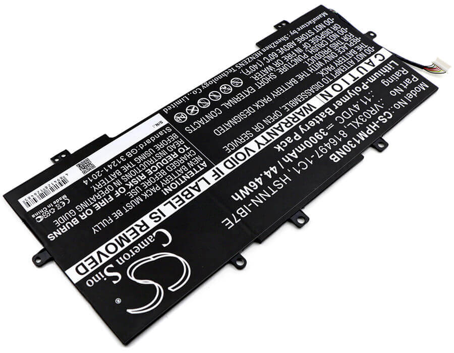 Batterie pour HP, Envy 13-d046tu, Envy 13-d051tu, Pavilion 13-d 11.4v, 3900mah - 44.46wh Notebook, Laptop Cameron Sino Technology Limited