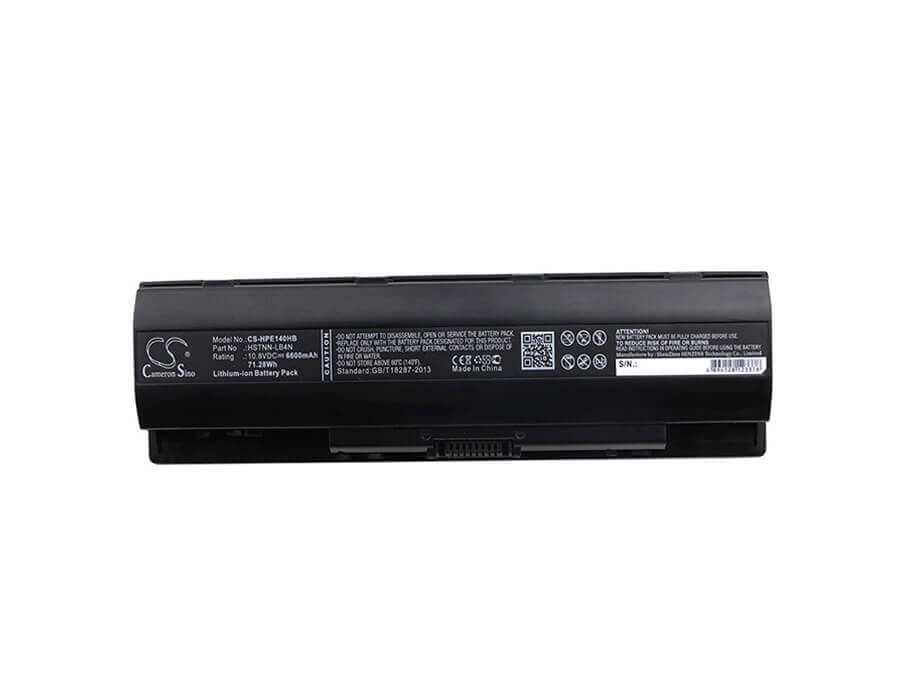 Batterie pour HP, Envy 14, Envy 14 Touch, Envy 14t, Envy 14z, Envy 15 10.8v, 6600mah - 71.28wh Ordinateur portable, ordinateur portable Cameron Sino Technology Limited (Suspendu)