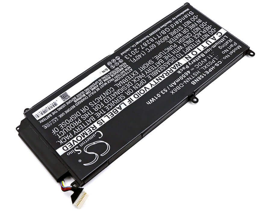 Battery For Hp, Envy 15-ae015tx, Envy 15-ae016tx, Envy 15-ae017tx 11.4v, 4650mah - 53.01wh Notebook, Laptop Cameron Sino Technology Limited