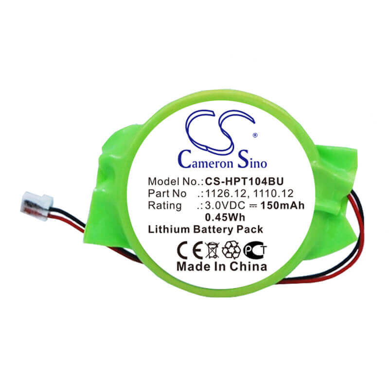 3.0V, Lithium, 150mAh, CMOS / BackUp battery fits Hp, 1110.12, D0W48EA, ENVY X2 11, 0.45Wh CMOS / BackUp Cameron Sino Technology Limited
