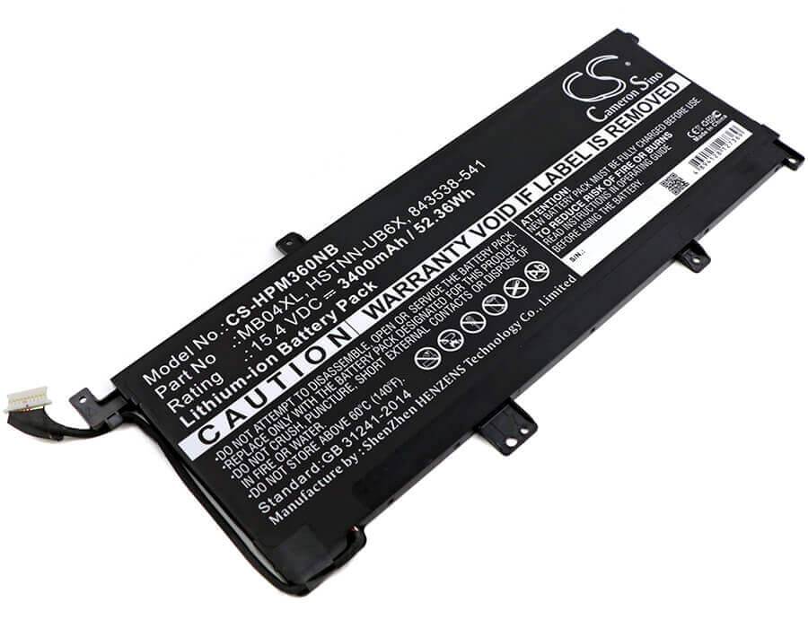 Batterie pour Hp, Envy X360 M6, M6-aq003dx, M6-aq005dx, M6-aq105 15.4v, 3400mah - 52.36wh Notebook, Laptop Cameron Sino Technology Limited