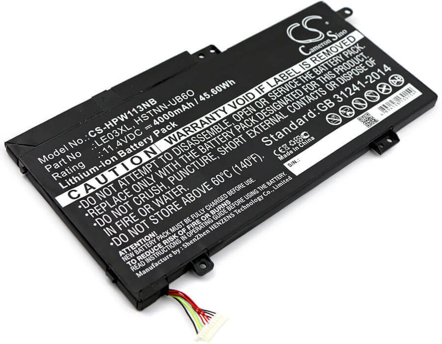 Battery For Hp, Envy X360 M6-w, K8n82la, M1m00ea, M1m04ea 11.4v, 4000mah - 45.60wh Notebook, Laptop Cameron Sino Technology Limited