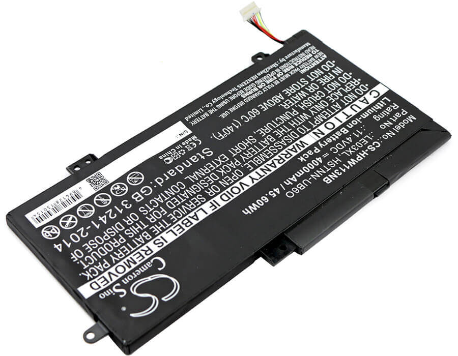 Battery For Hp, Envy X360 M6-w, K8n82la, M1m00ea, M1m04ea 11.4v, 4000mah - 45.60wh Notebook, Laptop Cameron Sino Technology Limited