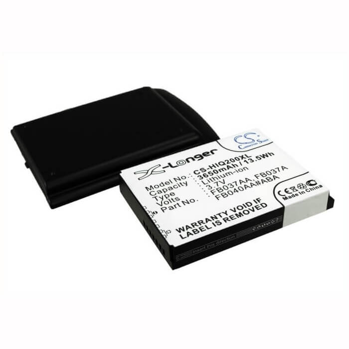 Battery For Hp Ipaq 200, Ipaq 210, Ipaq 211 3.7v, 3650mah - 13.51wh Batteries for Electronics Cameron Sino Technology Limited (Suspended)