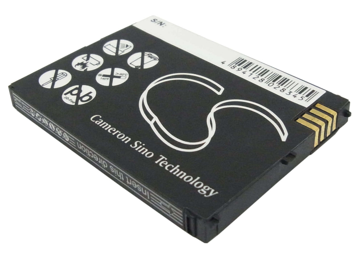 3.7V, Li-ion, 1140mAh, SmartPhone battery fits Hp, 490165-001, Hstnh-c19c, Ipaq Data Messenger, 4.22Wh Mobile, SmartPhone Cameron Sino Technology Limited (Suspended)