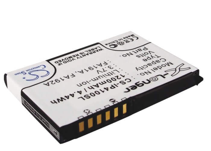 3.7V, Li-ion, 1200mAh, batterie PDA compatible avec Hp, 343110-001, Ipaq H4100, Ipaq H4135, 4.44Wh PDA, Pocket PC Cameron Sino Technology Limited