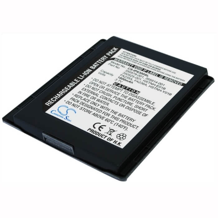 Battery For Hp Ipaq H6300, Ipaq H6310, Ipaq H6315 3.7v, 1800mah - 6.66wh Batteries for Electronics Cameron Sino Technology Limited (Suspended)