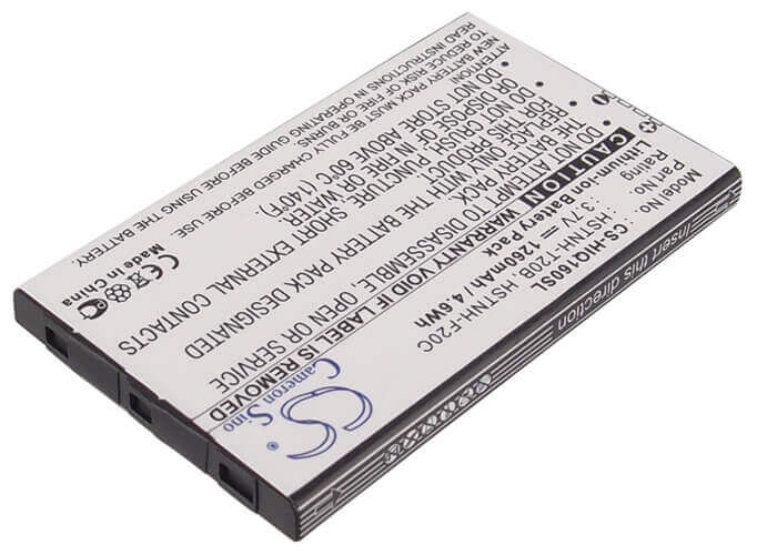 3.7V, Li-ion, 1260mAh, SmartPhone battery fits Hp, 488185-001, Ipaq 530, Ipaq Voice Messenger, 4.66Wh Mobile, SmartPhone Cameron Sino Technology Limited (Smartphone)
