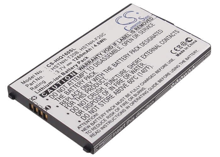 3.7V, Li-ion, 1260mAh, SmartPhone battery fits Hp, 488185-001, Ipaq 530, Ipaq Voice Messenger, 4.66Wh Mobile, SmartPhone Cameron Sino Technology Limited (Smartphone)
