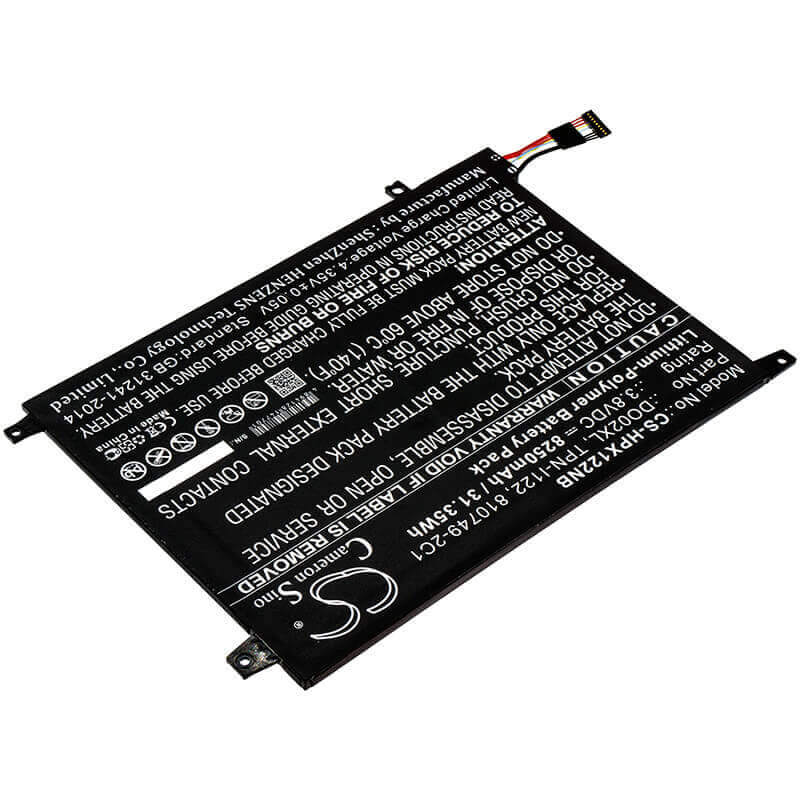 Battery For Hp, K2n76pa, K2n77pa, K5c45pa 3.8v, 8250mah - 31.35wh Notebook, Laptop Cameron Sino Technology Limited