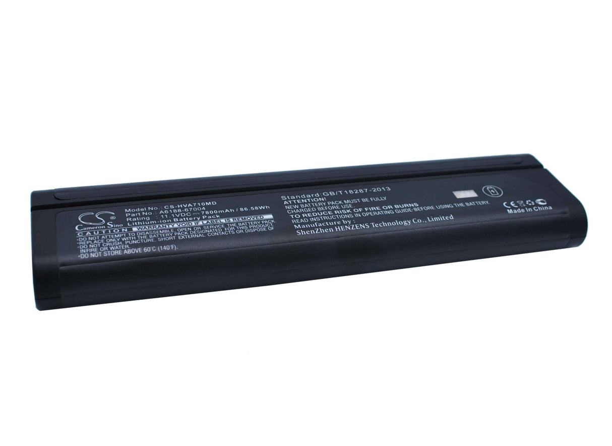 11.1V, Li-ion, 7800mAh, Medical battery fits Olympus, Hp, Jdsu, Yokogawa, Tektronix, 1420-0868, Va7100, Va7110, 86.58Wh Medical Cameron Sino Technology Limited (Medical)