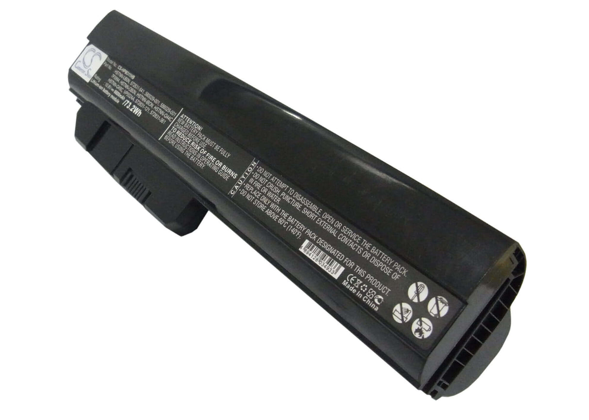 Battery For Hp Mini 311, Mini 311-1012tu, Mini 311-1007tu 10.8v, 6600mah - 71.28wh Notebook, Laptop Cameron Sino Technology Limited