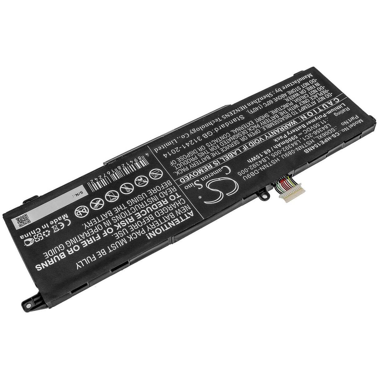 Battery For Hp, Omen 15 2020, Omen 15-ek0000, Omen 15-ek0001tx 11.55v, 5900mah - 68.15wh Notebook, Laptop Cameron Sino Technology Limited