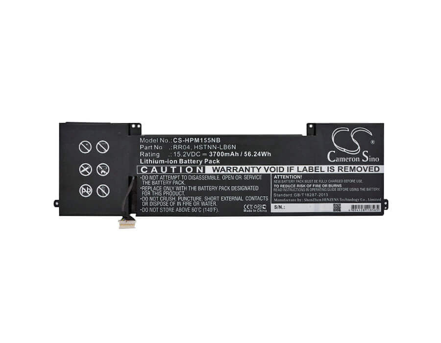 Battery For Hp, Omen 15, Omen 15-5014tx, Tpn-w111 15.2v, 3700mah - 56.24wh Notebook, Laptop Cameron Sino Technology Limited