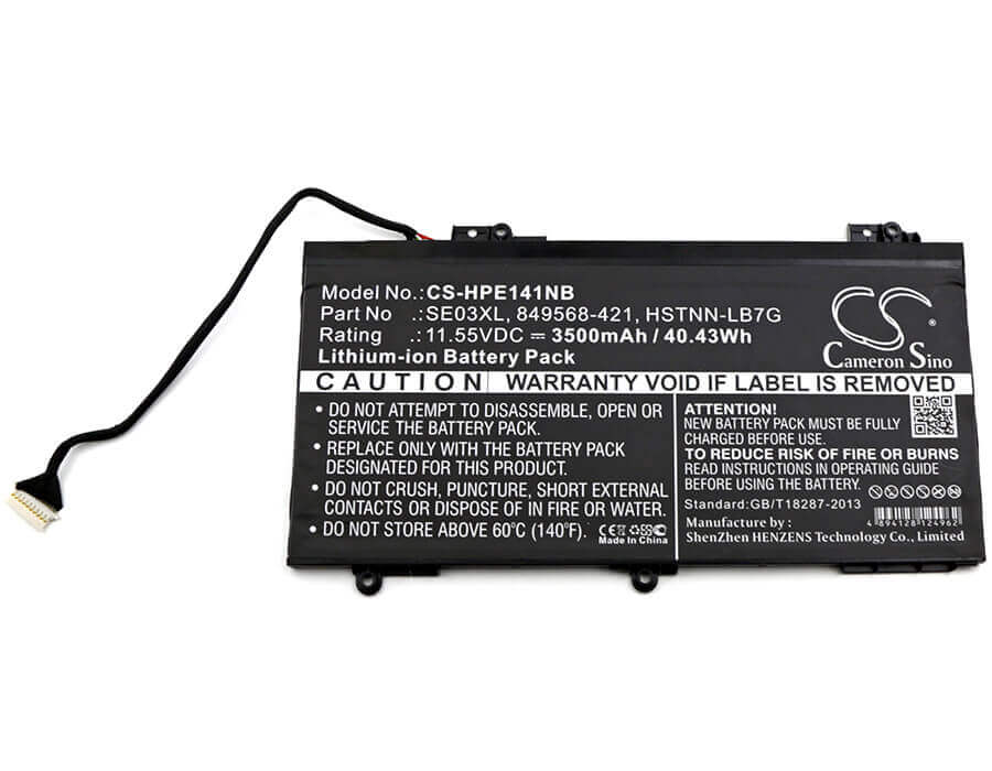 Battery For Hp, Pavilion 14-al000, Pavilion 14-al001ng, Pavilion 14-al00 11.55v, 3500mah - 40.43wh Notebook, Laptop Cameron Sino Technology Limited