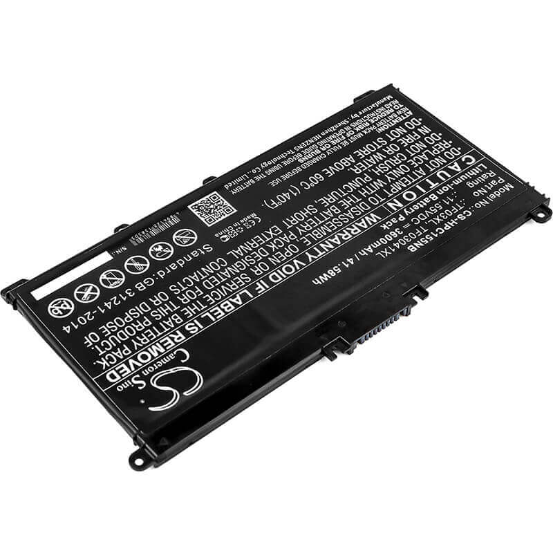 Battery For Hp, Pavilion 14-bf, Pavilion 14-bf040wm, Pavilion 14-bk 11.55v, 3600mah - 41.58wh Notebook, Laptop Cameron Sino Technology Limited
