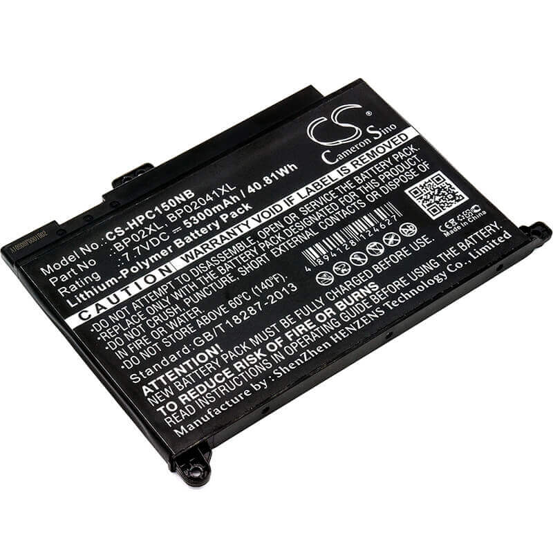 Battery For Hp, Pavilion 15-au010wm, Pavilion 15-au018wm, Pavilion Pc 15 7.7v, 5300mah - 40.81wh Notebook, Laptop Cameron Sino Technology Limited