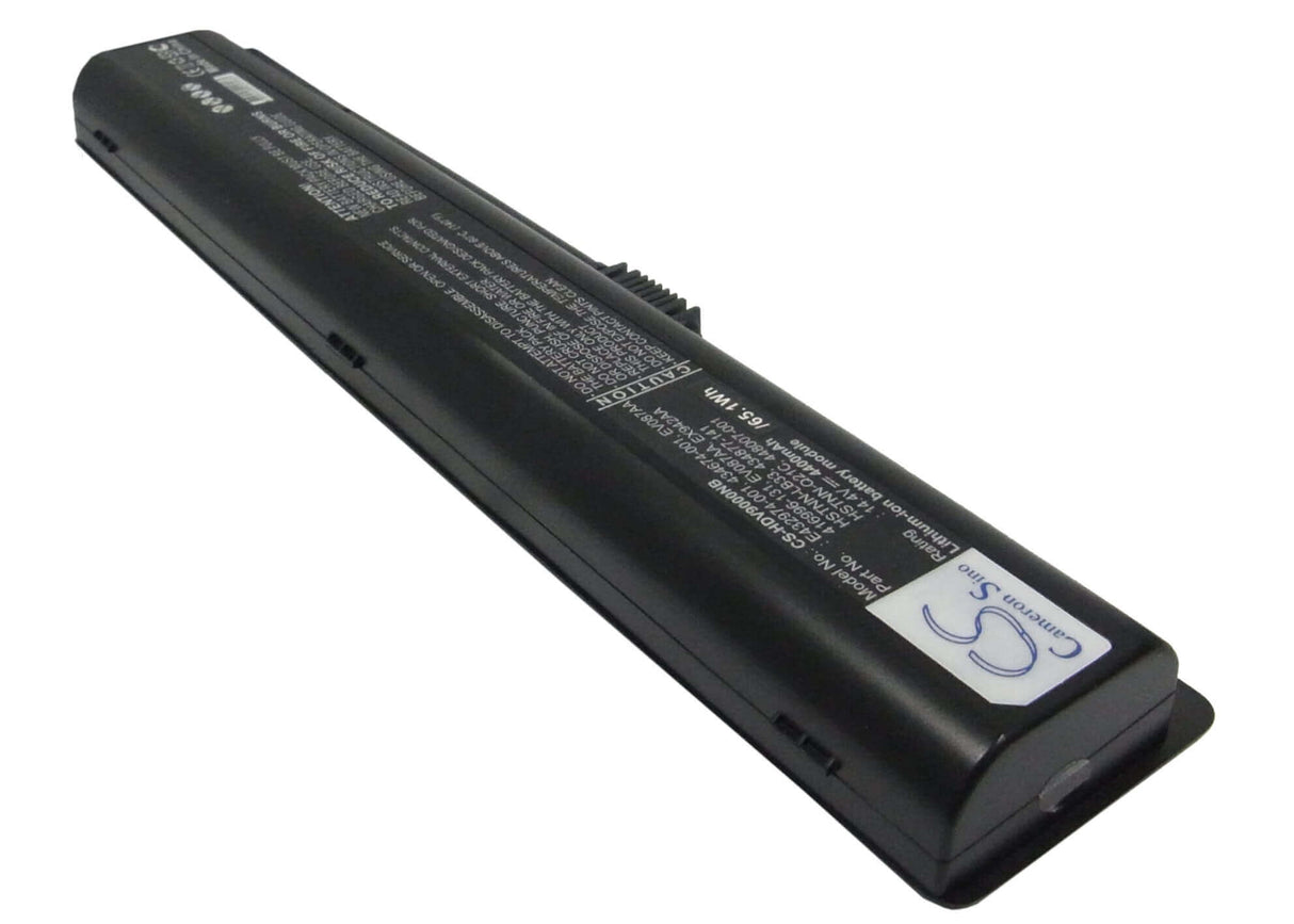Batterie pour Hp, Pavilion Dv9000, Pavilion Dv9000ea, Pavilion Dv9000t 14.4v, 4400mah - 63.36wh Notebook, Laptop Cameron Sino Technology Limited