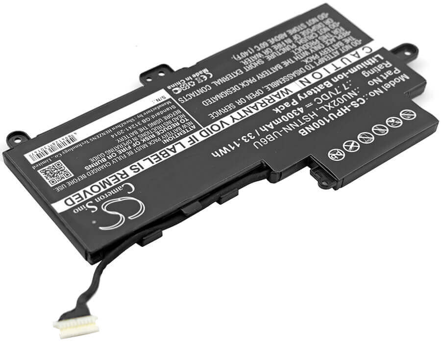 Battery For Hp, Pavilion M1, Pavilion M1-u, Pavilion M1-u001dx 7.7v, 4300mah - 33.11wh Notebook, Laptop Cameron Sino Technology Limited