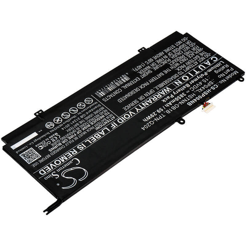 Batterie Pour Hp, Pectre X360 13-ap0044tu, Spectre X360 13-ap0000na, Spectre X360 13-ap0000nb 15.4v, 3850mah - 59.29wh Notebook, Ordinateur Portable Cameron Sino Technology Limited