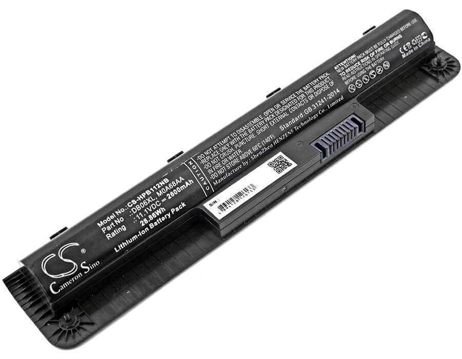 Batterie pour Hp, Probook 11 Ee, Probook 11 G1, Probook 11 G2 11.1v, 2600mah - 28.86wh Notebook, Laptop Cameron Sino Technology Limited