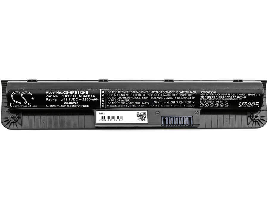 Batterie pour Hp, Probook 11 Ee, Probook 11 G1, Probook 11 G2 11.1v, 2600mah - 28.86wh Notebook, Laptop Cameron Sino Technology Limited
