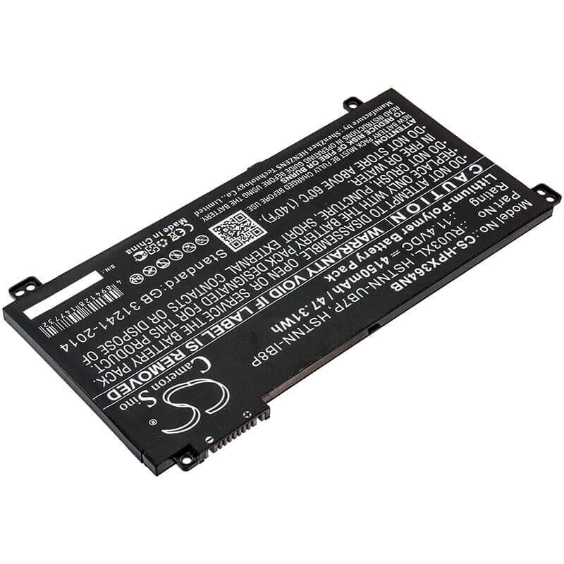 Battery For Hp, Probook X360 11 G3 Education Edition, Probook X360 440 G1, 11.4v, 4150mah - 47.31wh Notebook, Laptop Cameron Sino Technology Limited
