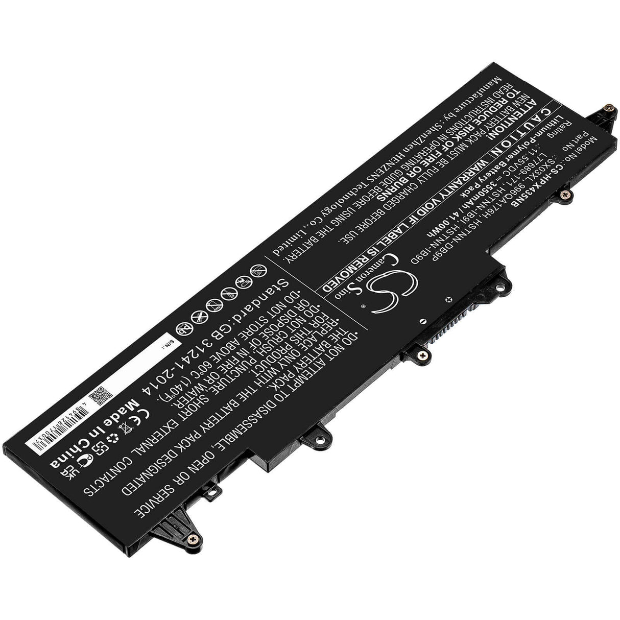 Battery For Hp, Probook X360 435 G7 11.55v, 3550mah - 41.00wh Notebook, Laptop Cameron Sino Technology Limited